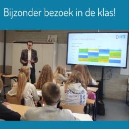 Bijzonder bezoek in de klas!