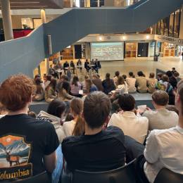 CLV Gemeenteraadsdebat met leerlingen havo 4