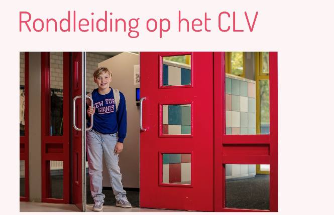 Rondleidingen voor leerlingen in groep 7 en 8!